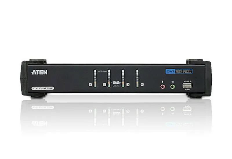 4 Port USB 2.0 DVI Dual link