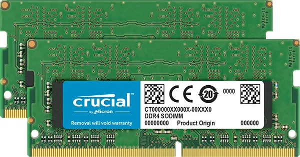 Crucial 16GB DDR4 SODIMM 2666MT/s, 2x260, CL19, SRx8