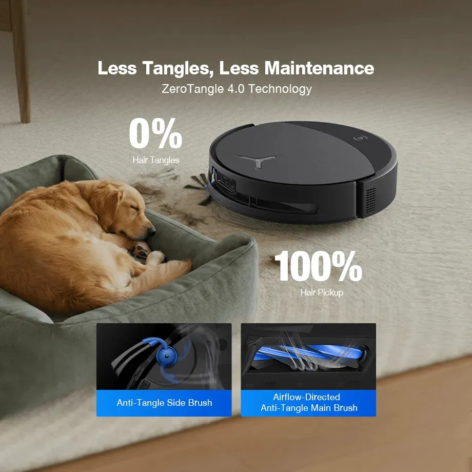Ecovacs DEEBOT T90 PRO OMNI - robotdammsugare, vit