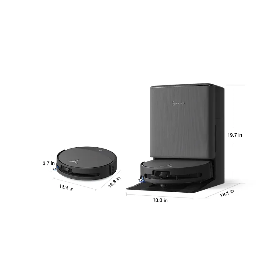 Ecovacs DEEBOT T90 PRO OMNI - robotdammsugare, vit