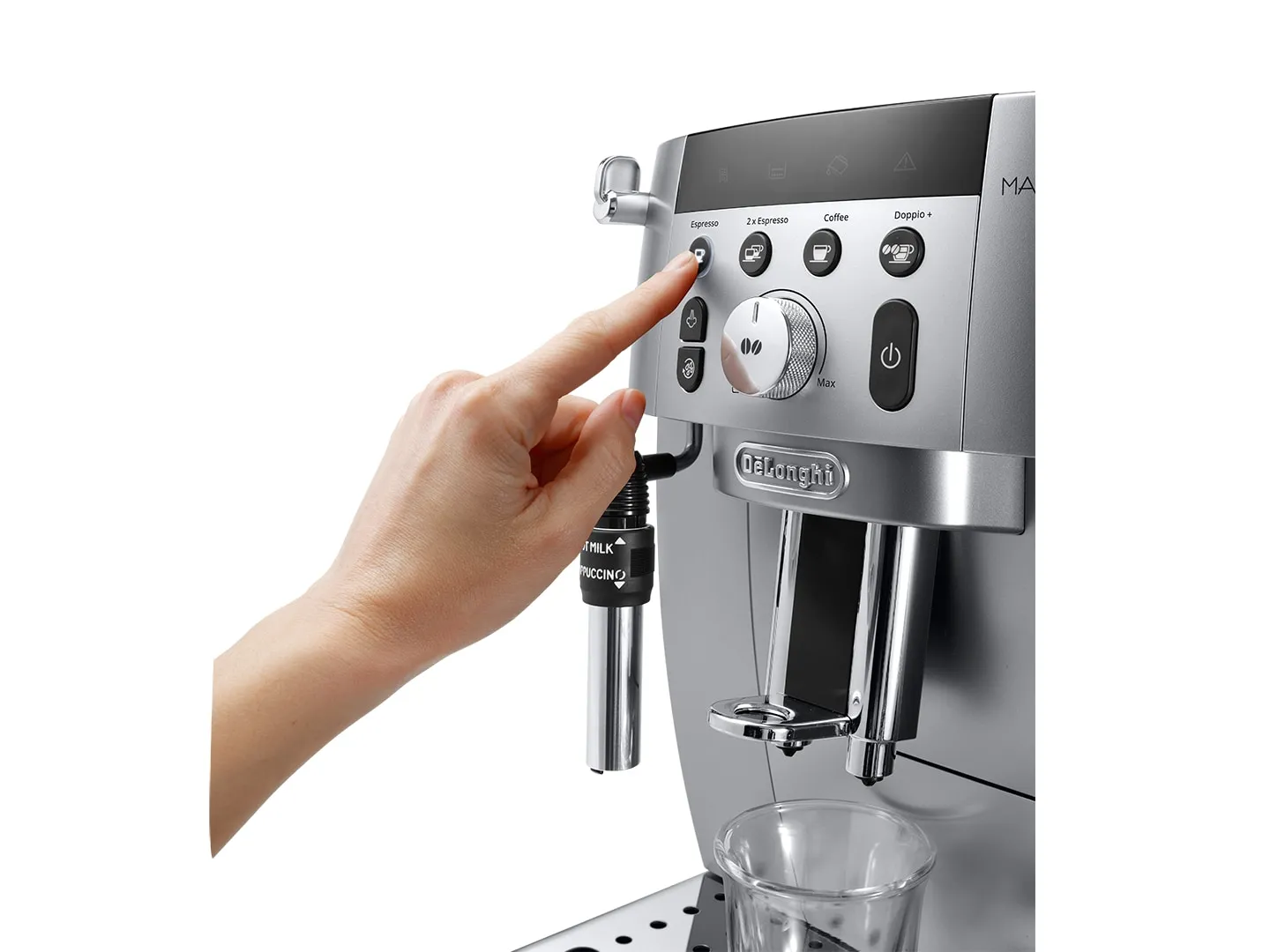 Delonghi Magnifica S Smart ECAM250.31.SB -espressokeitin, täysautomaattinen, Hopea