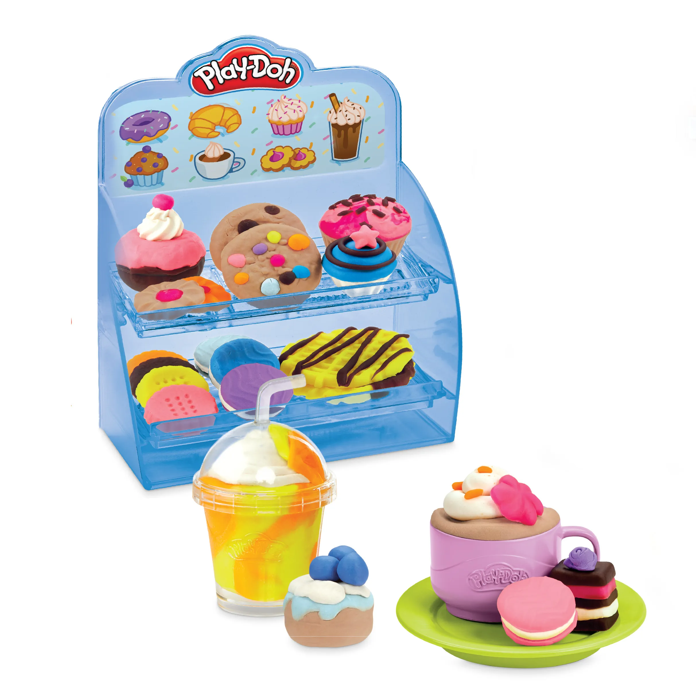 Play-Doh Kitchen Creations Playset Super Colorful Caf&Atilde;&copy;