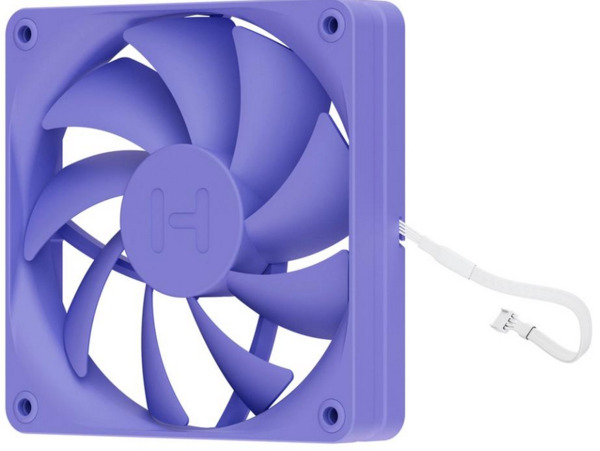 HYTE FA12 PWM Fan Kit, Fluid Dynamic Bearing, 120mm, 4-pack, Taro Milk