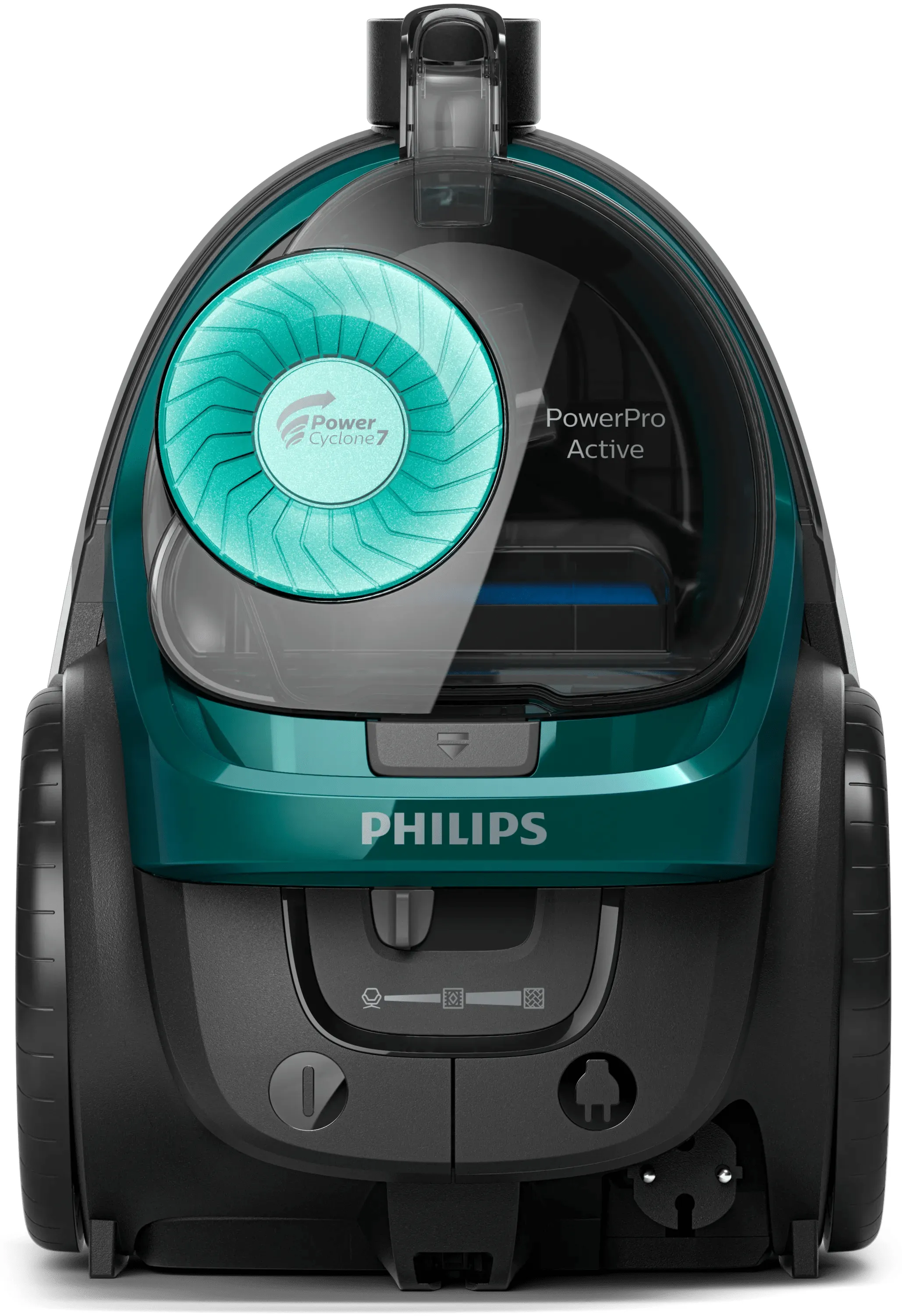 Philips PowerPro Active FC9555/09 1.5 L 900 W Bagless Cylinder vacuum cleaner, Green