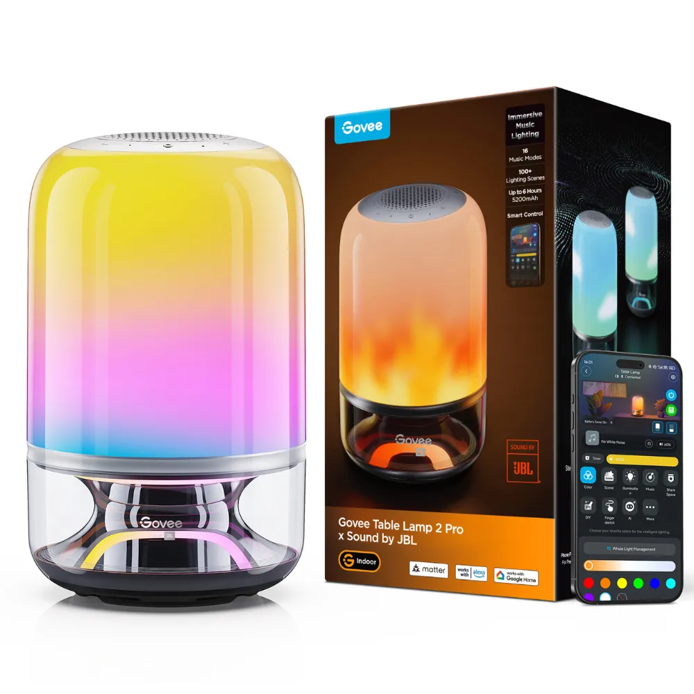 Govee Portable Table Lamp 2 Pro Sound by JBL