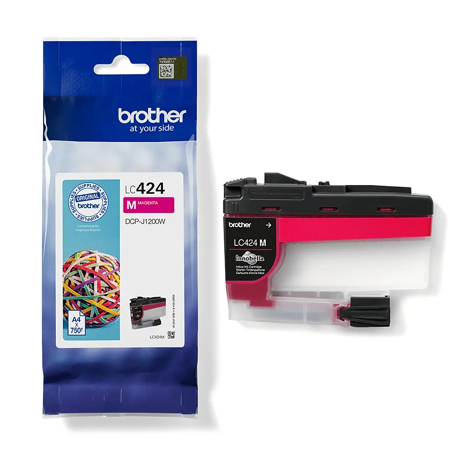 Brother LC424M ink cartridge, Magenta