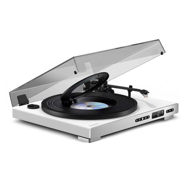 MIXX Vinyl and CD Player Analog Plus 2-in-1 White