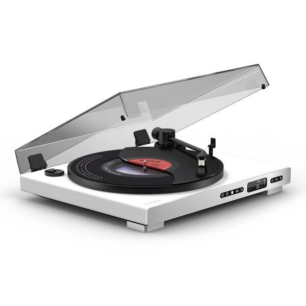 MIXX Vinyl and CD Player Analog Plus 2-in-1 White