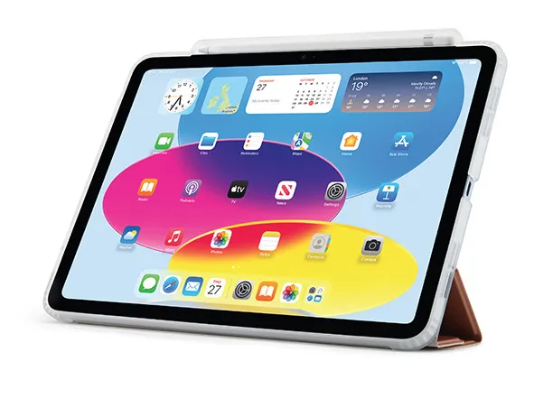 Pipetto iPad 10,9-tum (10:e gen) Origami No3 Pencil Case - Rose Gold