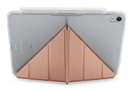 Pipetto iPad 10,9-tum (10:e gen) Origami No3 Pencil Case - Rose Gold