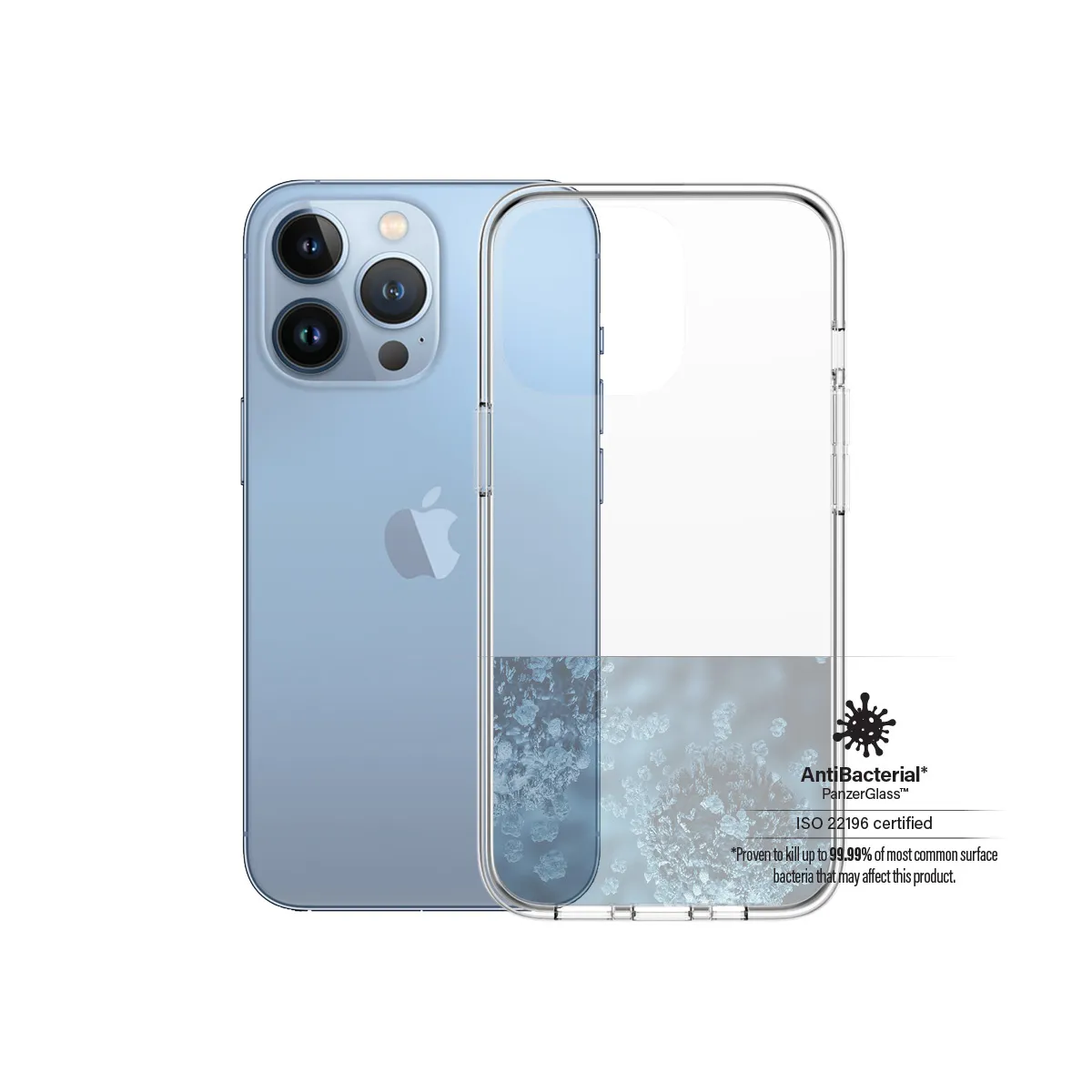 PanzerGlass ClearCase, iPhone 13 Pro - Case, Transparent