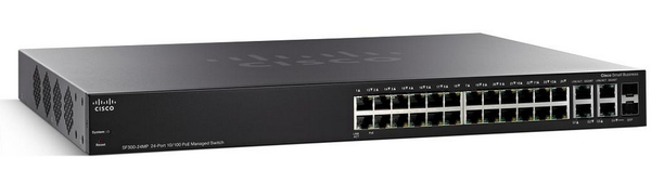 Switch/SF300-24MP 24p 10/100 max PoE UK