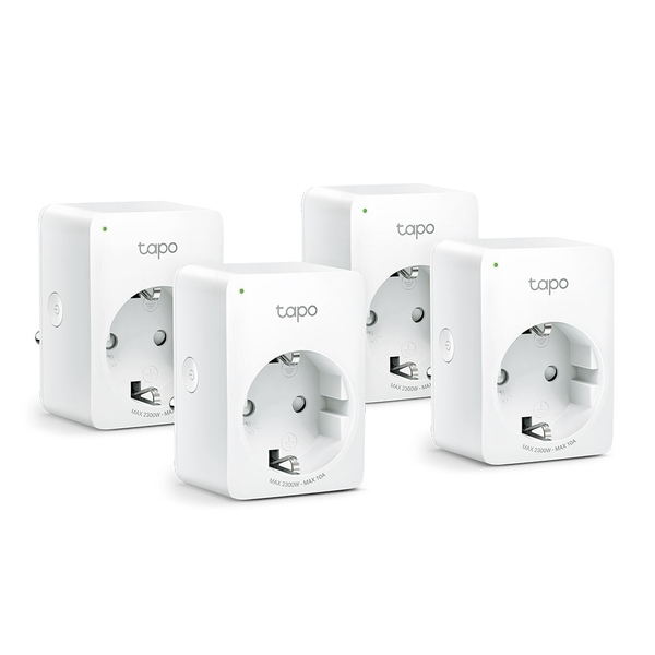 TP-Link Tapo P100 Mini Smart Wi-Fi Socket, 4-pack