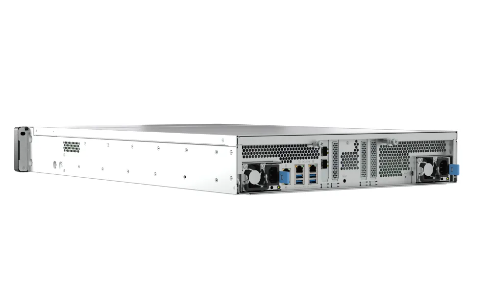QNAP TDS-H2489FU-R2-4309Y-64G - Network Attached Storage, Black, Silver