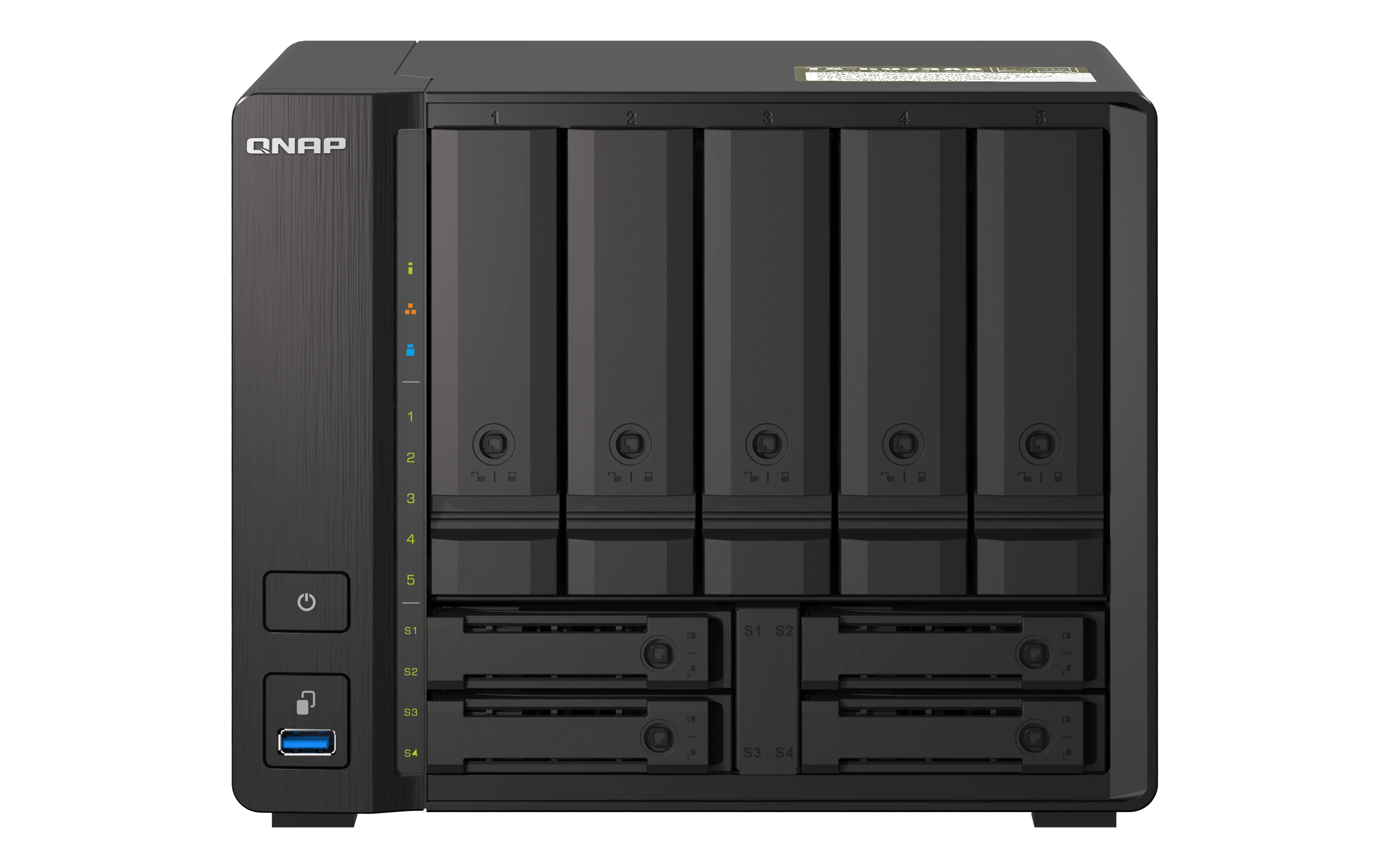 Qnap TS-H973AX-8G, 9-bay - Personal Cloud NAS