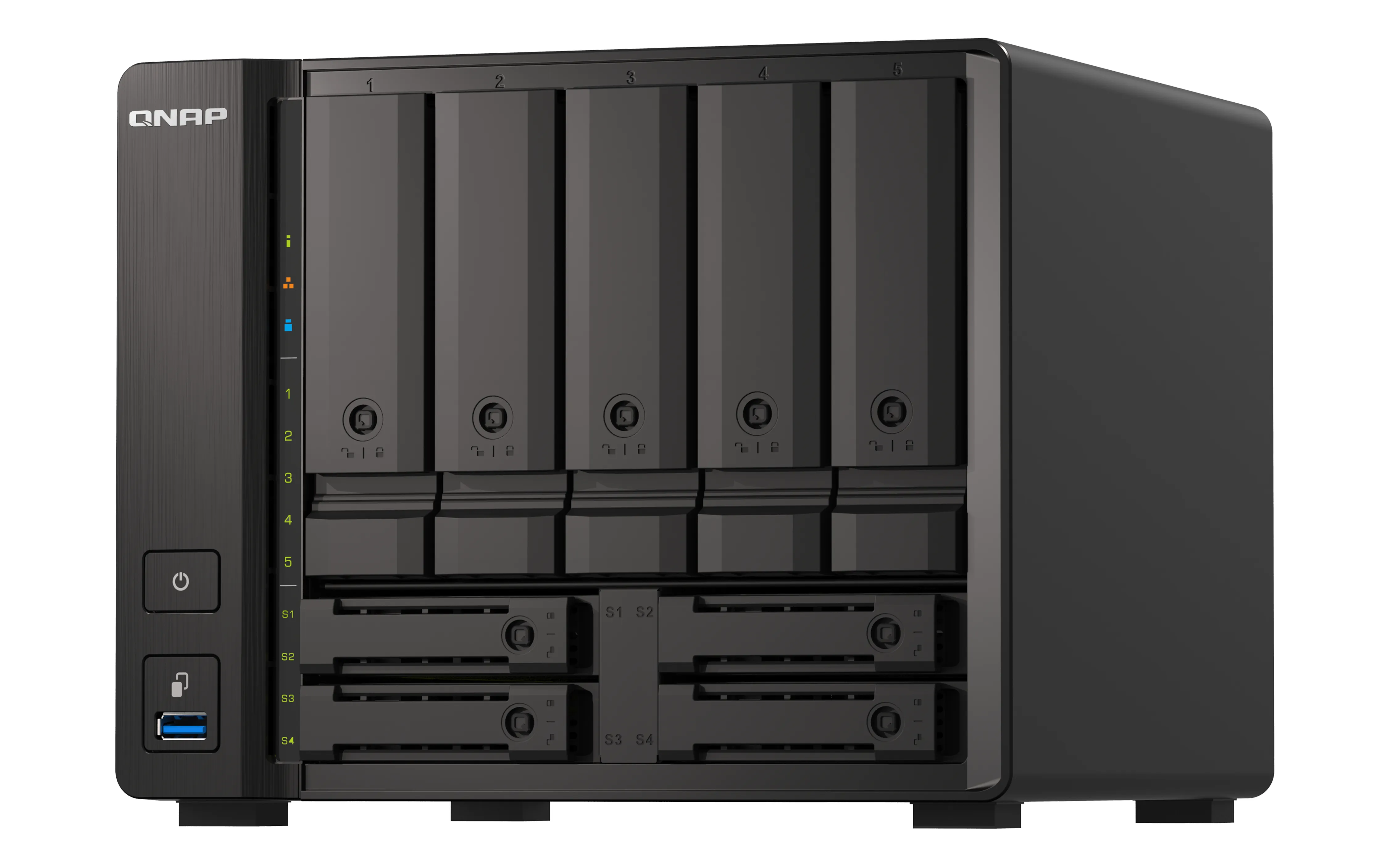Qnap TS-H973AX-8G, 9-bay - Personal Cloud NAS