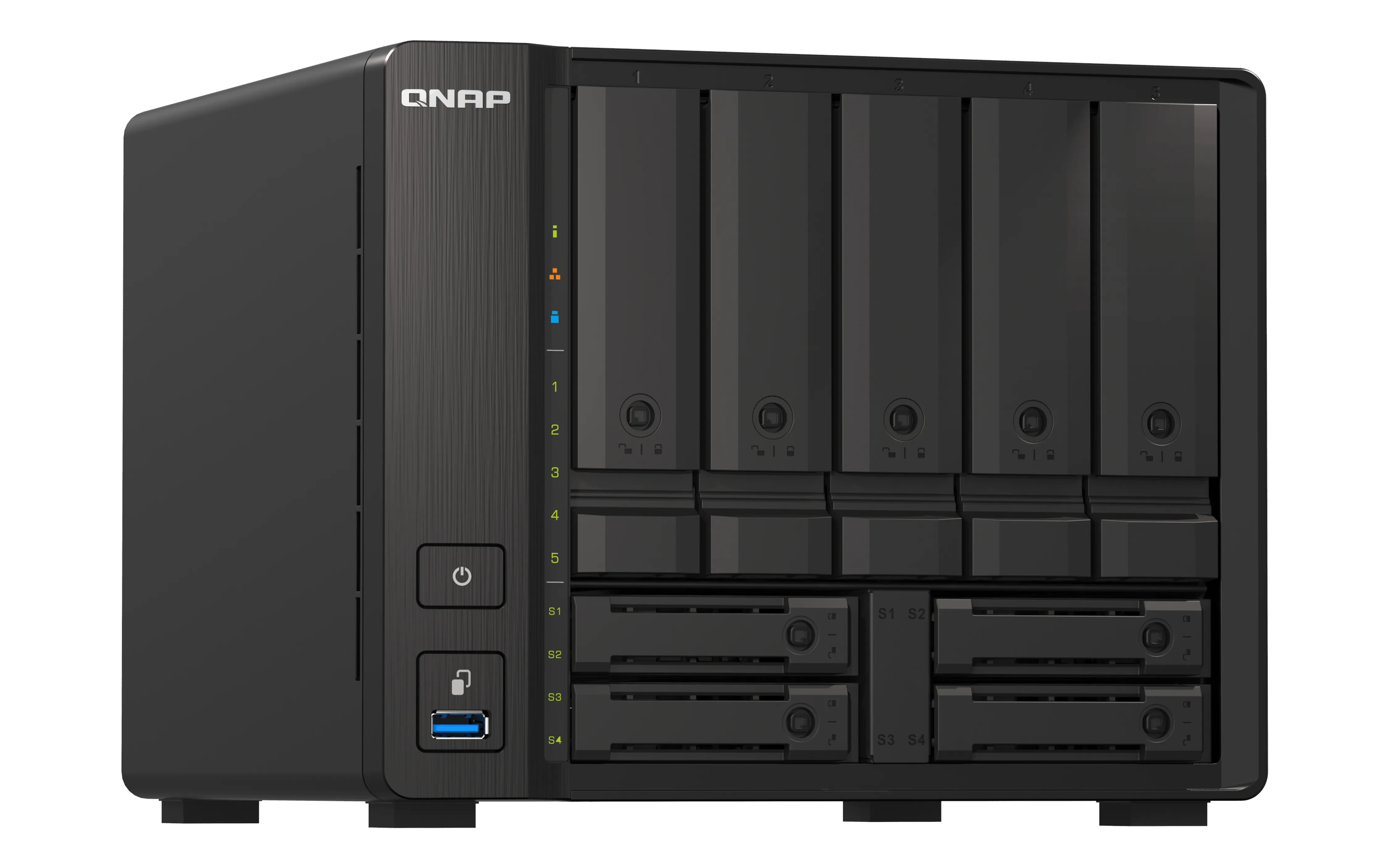 Qnap TS-H973AX-8G, 9-bay - Personal Cloud NAS