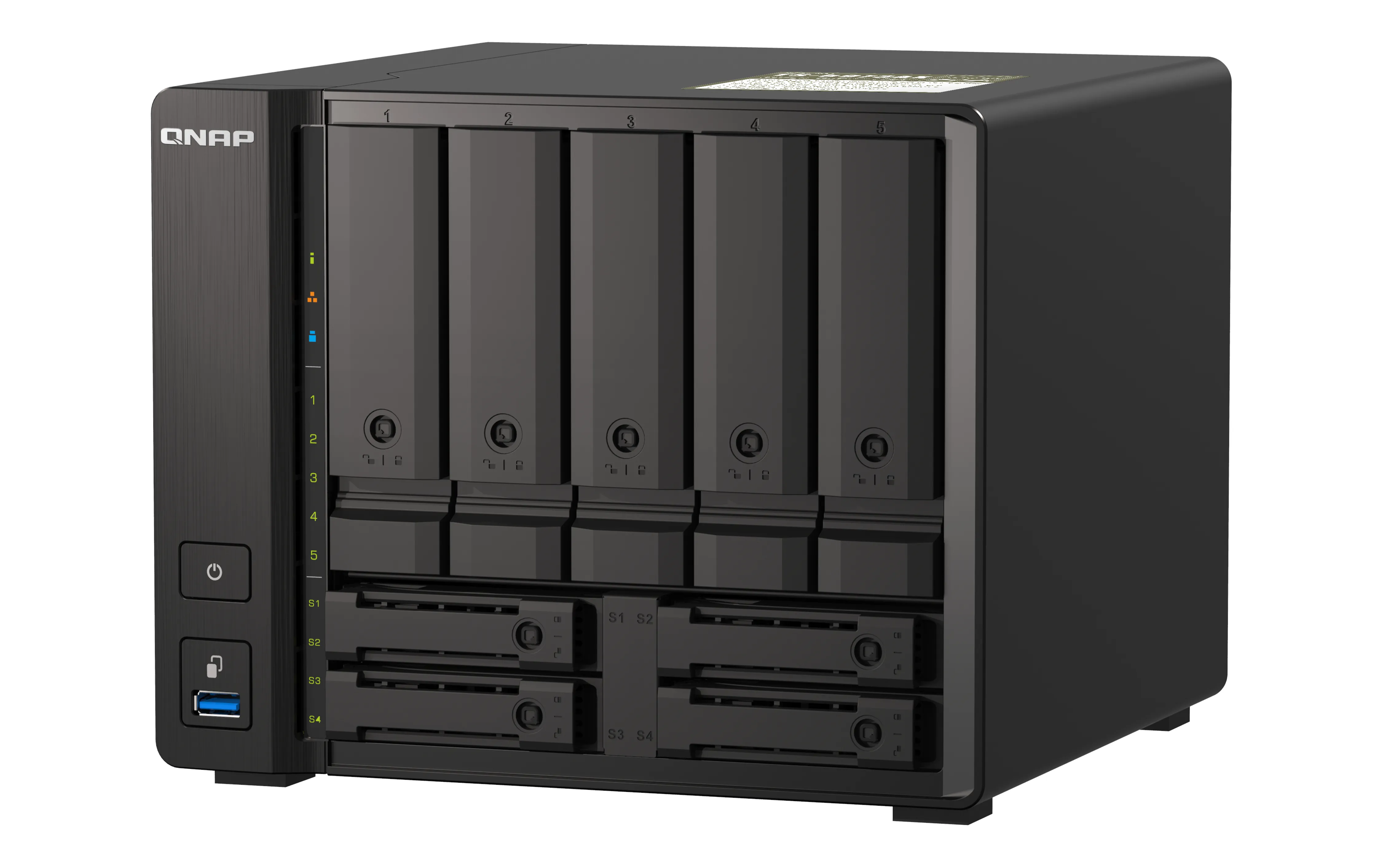 Qnap TS-H973AX-8G, 9-bay - Personal Cloud NAS