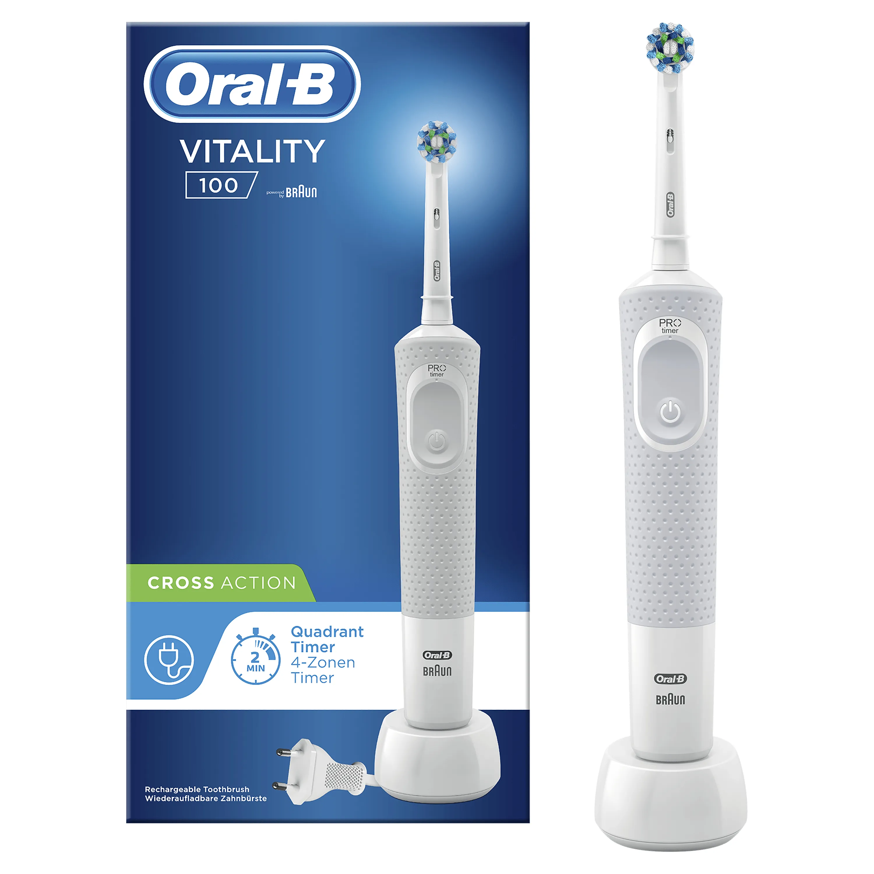 Braun Oral-B Vitality 100 CrossAction - white