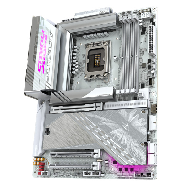 Gigabyte Z890 AORUS ELITE X ICE WiFi 7 LGA1851 ATX moderkort