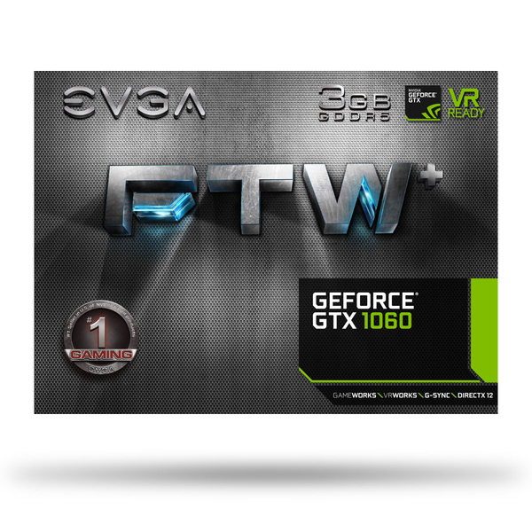EVGA GeForce GTX 1060 3GB -n&auml;yt&ouml;nohjain