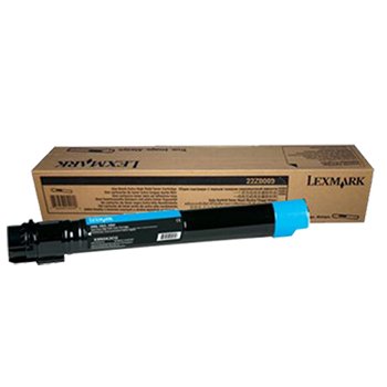 Lexmark XS955 22Z0009 High Yield toner cartridge, Cyan