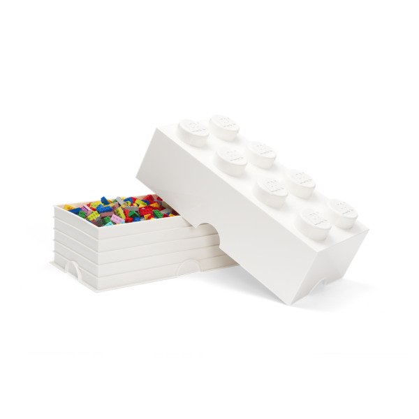 Room Copenhagen LEGO Storage Brick 8 white - RC40041735