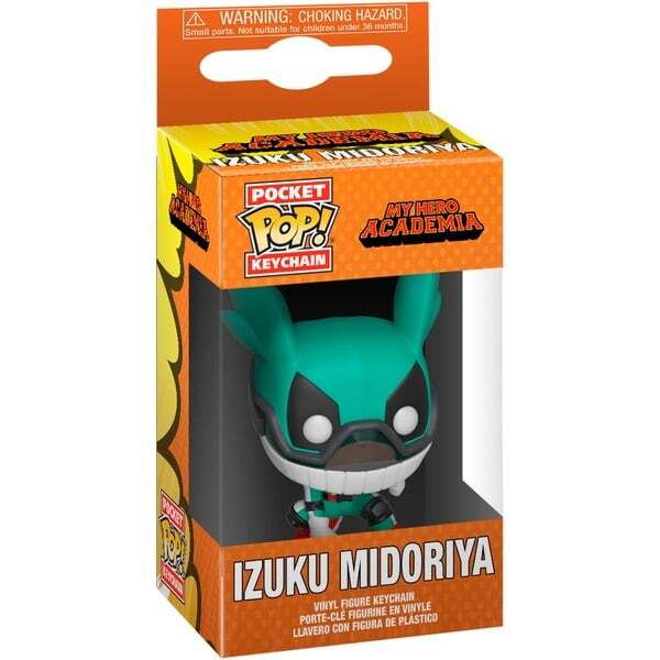 Funko POP! My Hero Academia - Izuku Midoriya in Helmet - keychain (7.6 cm)