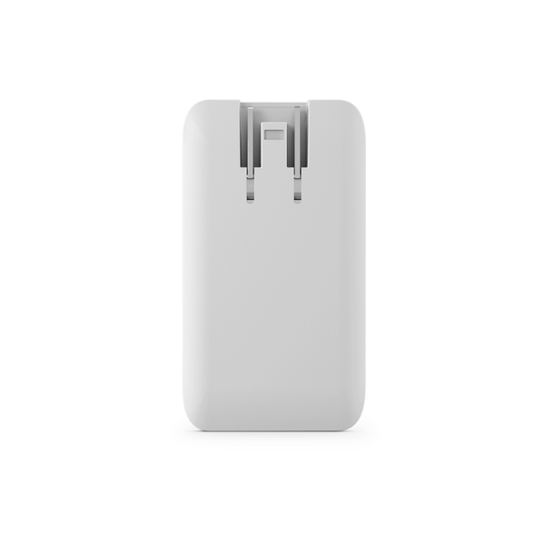 Epico Travel UltraBoost Flat GaN 65W Wall Charger EU65 | 2 &times; USB-C, 1&times; USB-A | White | Plugs for EU, UK, AU  &amp; &nbsp;US
