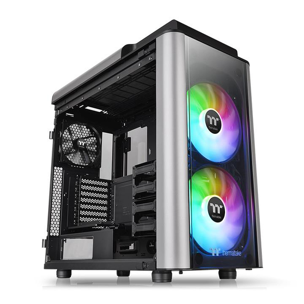 Thermaltake Level 20 GT ARGB, Full-tornikotelo, ikkunalla, Musta/Hopea
