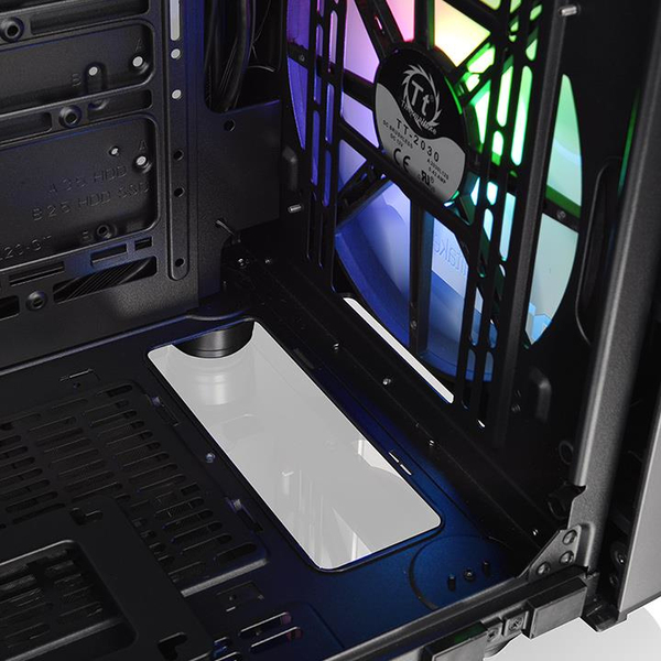 Thermaltake Level 20 GT ARGB, Full-tornikotelo, ikkunalla, Musta/Hopea