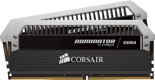 Corsair 8GB (2x4GB) Dominator Platinum, DDR4 3866MHz - Black