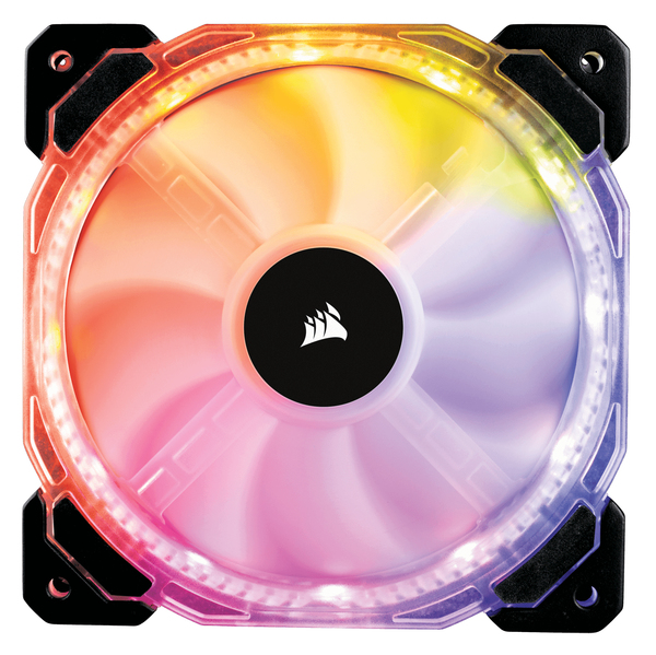 Corsair HD120 RGB Individually Adressable Static Pressure LED Fan no controller