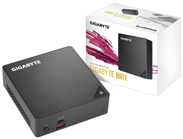Gigabyte BRIX GB-BRI5-8250 Desktop Computer - Intel Core i5 (8th Gen) i5-8250U 1.60 GHz DDR4 SDRAM