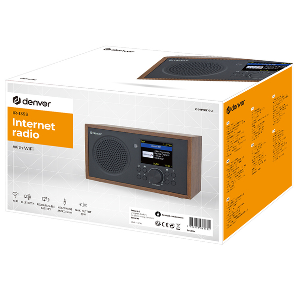 Denver Internet radio with Wi-Fi connection