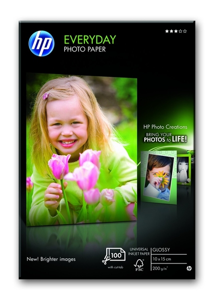 HP Paper/Everyday Photo semi-gloss 10x15