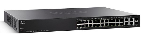 Switch/SF300-24MP 24p 10/100 max PoE UK