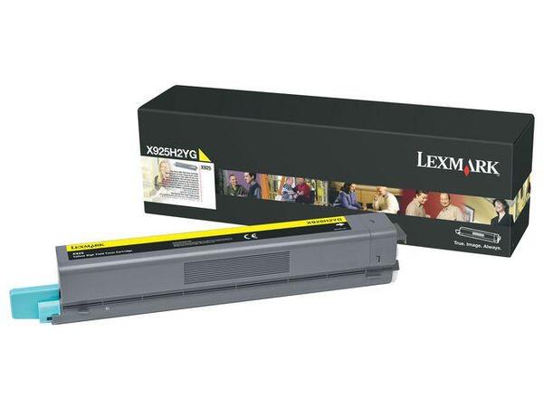 Lexmark X925H2YG High Yield lasertoner, gul