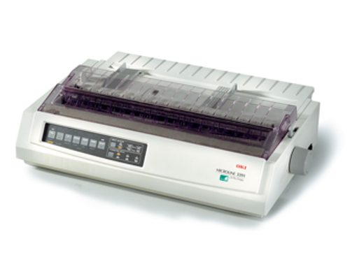 OKI Microline ML3391eco monochrom 24needle printer A3