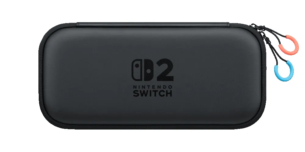 Nintendo Switch 2 -kovakuorinen kantolaukku, musta