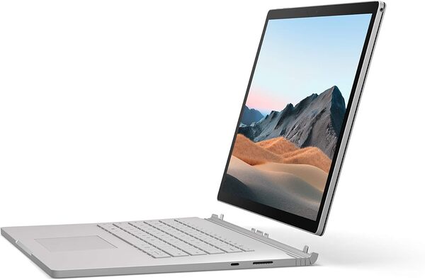 Microsoft Surface Book 3. 15" Touch, i7-1065G7, 32 Gt, 512 Gt, Windows 11 Pro -kannettava (Refurbished: A)