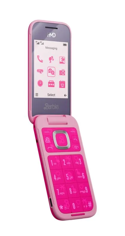 Nokia HMD Barbie Android - mobile phone, pink