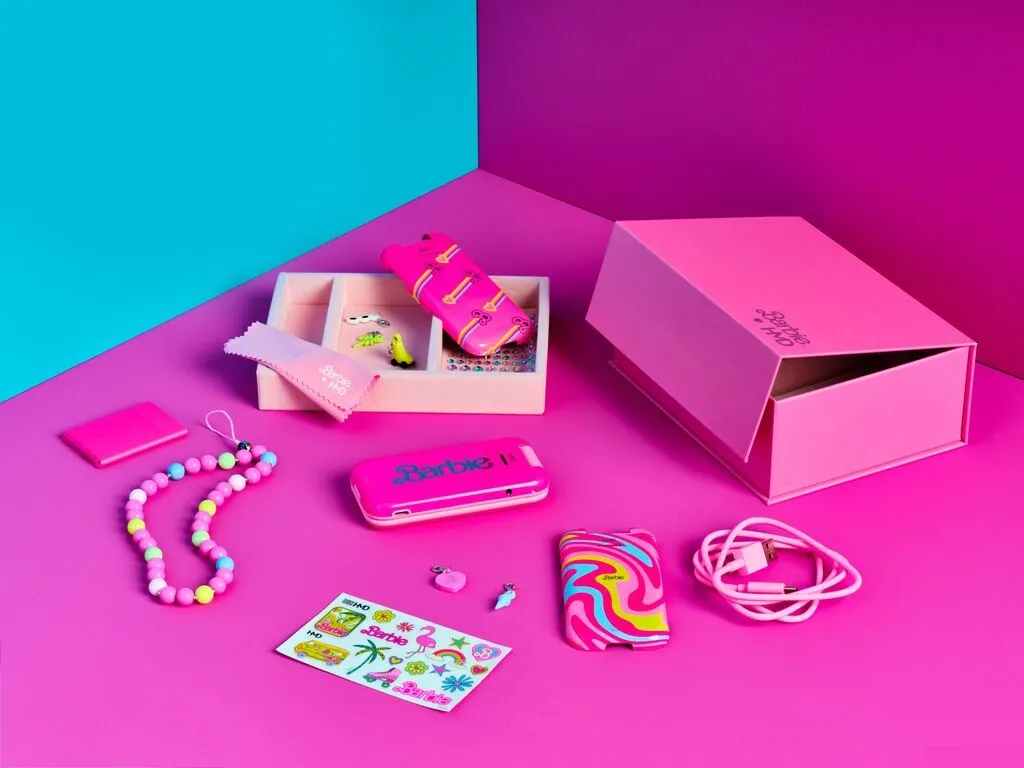 Nokia HMD Barbie Android - mobile phone, pink