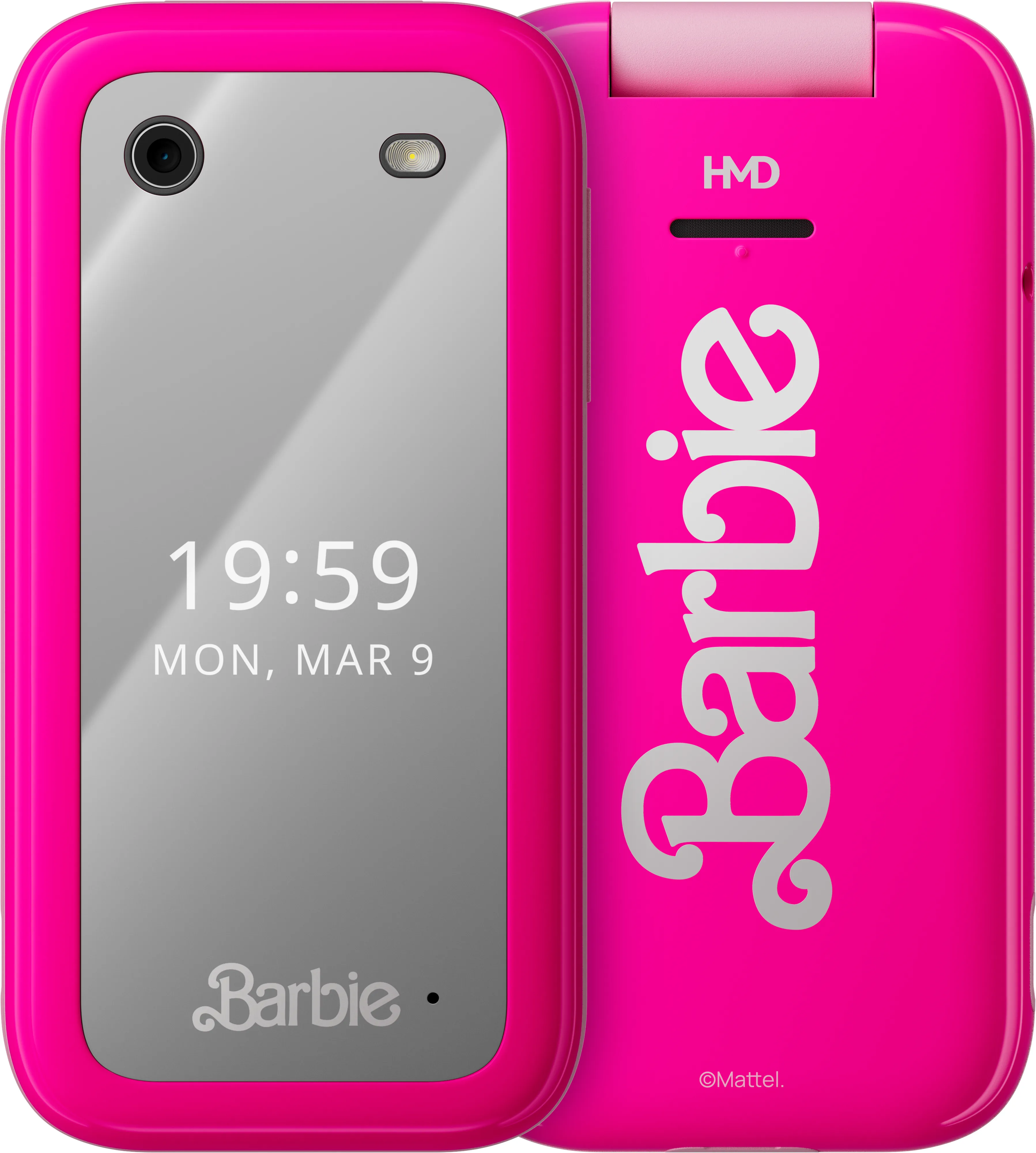 Nokia HMD Barbie Android - mobile phone, pink