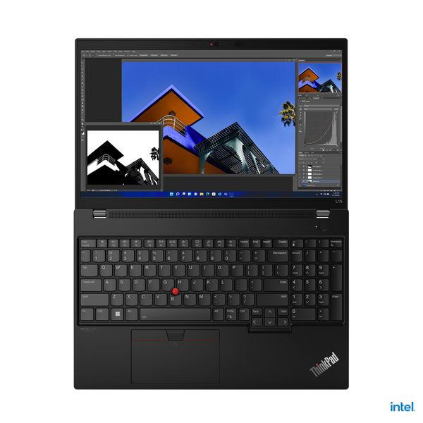 Lenovo ThinkPad L15 G3 15.6&quot; i5-1235U, 16GB, 256GB SSD, Win 11 Pro - notebook, Black