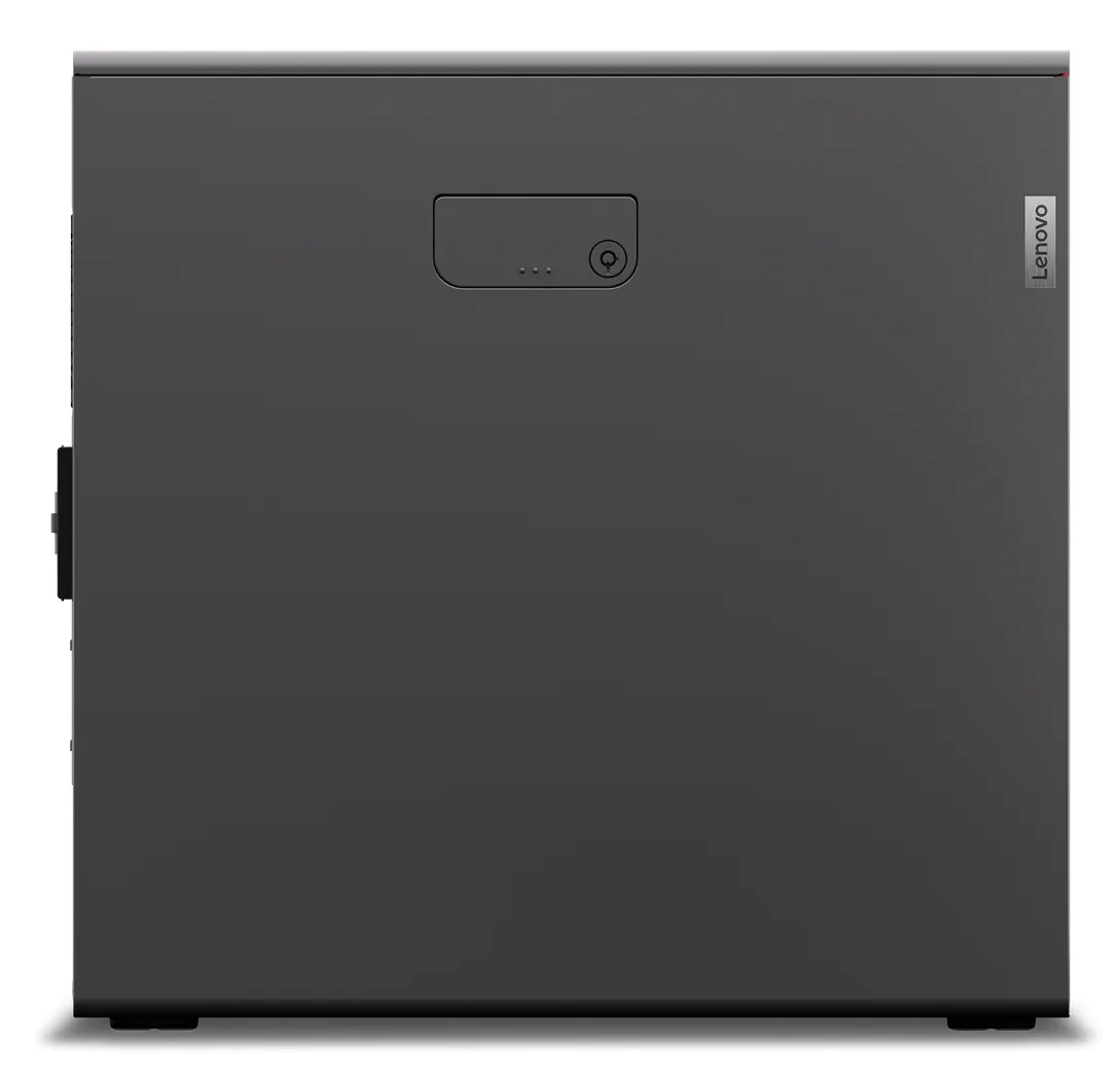 Lenovo ThinkStation P5 w3-2425, 32GB, 1TB, RTX A2000, Win 11 Pro Workstation, Tower, Black, Red