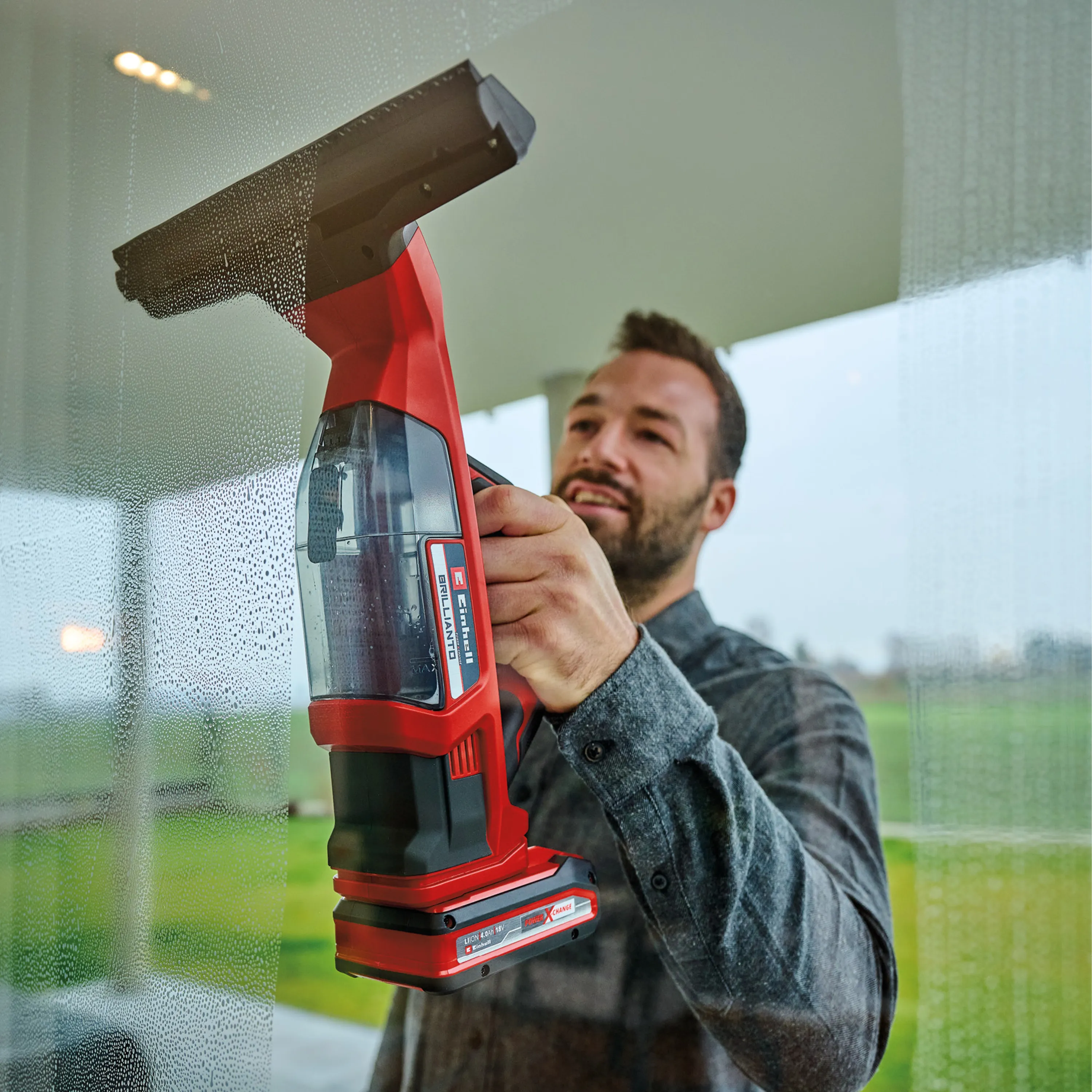 Einhell BRILLIANTO - Window Cleaner, battery-powered, without battery