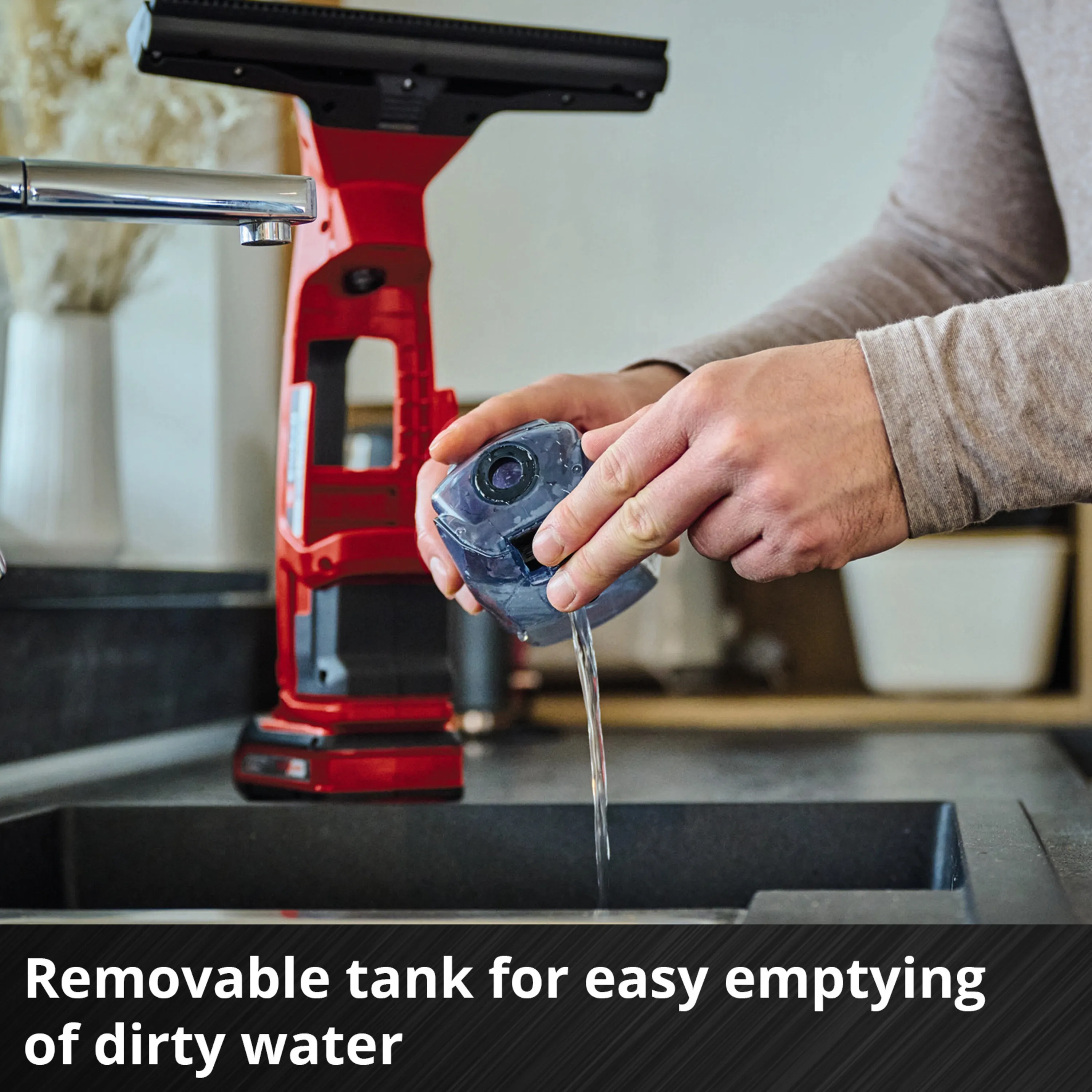 Einhell BRILLIANTO - Window Cleaner, battery-powered, without battery