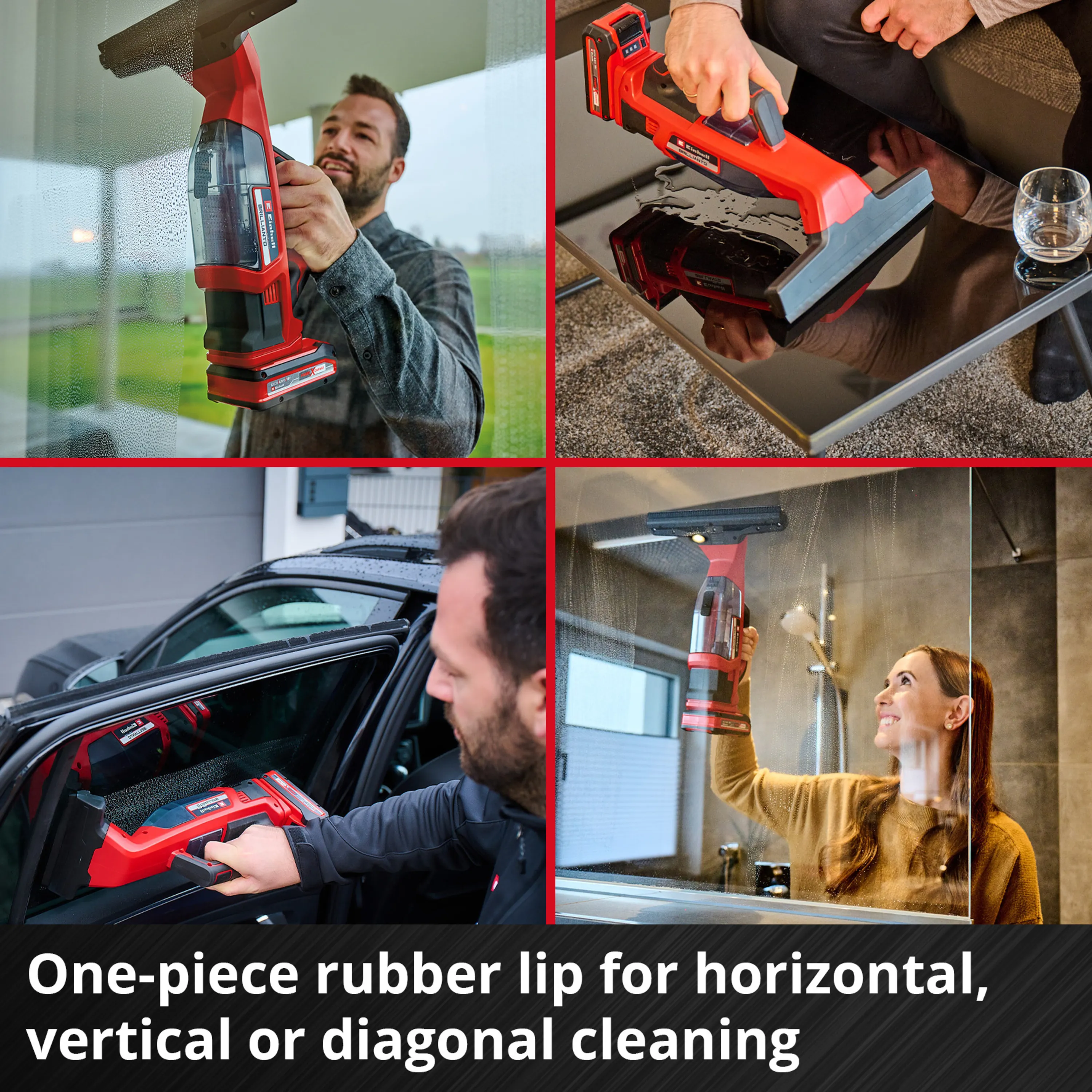 Einhell BRILLIANTO - Window Cleaner, battery-powered, without battery
