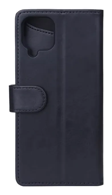 GEAR Wallet, Galaxy A12 -lompakkokotelo, Musta